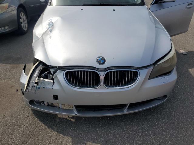 WBANF33507CS38966 - 2007 BMW 5 SERIES XI SILVER photo 11
