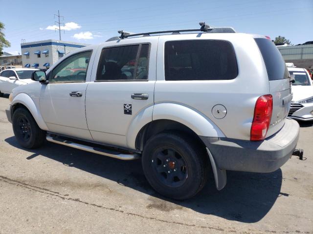 1D8HB38N58F124077 - 2008 DODGE DURANGO SXT SILVER photo 2