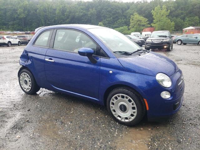 3C3CFFAR8ET182072 - 2014 FIAT 500 POP BLUE photo 4