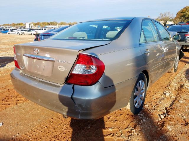 4T1BE32K12U614041 - 2002 TOYOTA CAMRY LE  photo 4