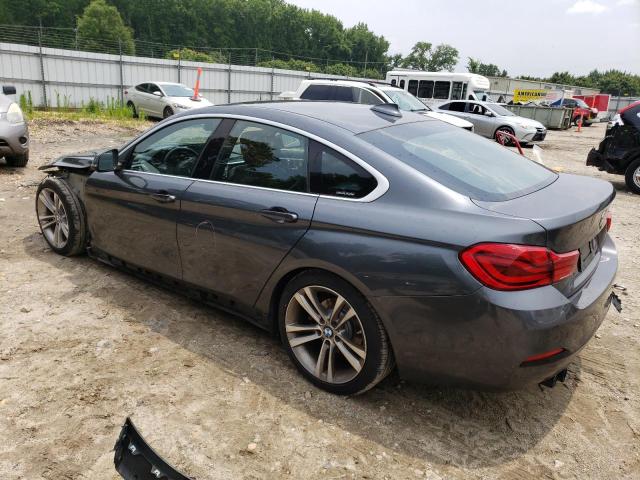 WBA4J1C53KBM12011 - 2019 BMW 430I GRAN COUPE GRAY photo 2