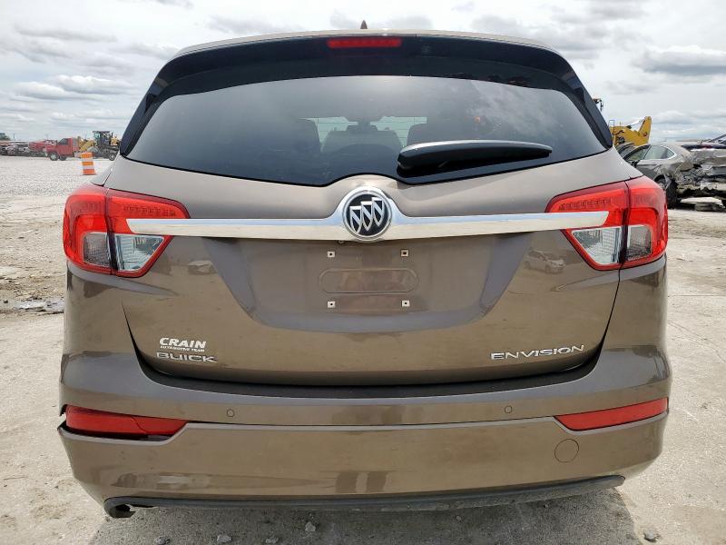 LRBFXASA7HD080076 - 2017 BUICK ENVISION PREFERRED BROWN photo 6