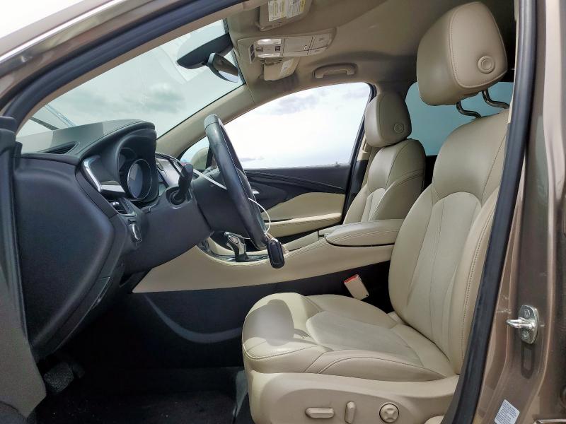 LRBFXASA7HD080076 - 2017 BUICK ENVISION PREFERRED BROWN photo 7