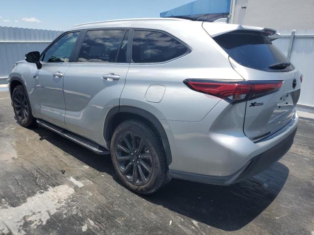 5TDKDRAH0PS013215 - 2023 TOYOTA HIGHLANDER L SILVER photo 2