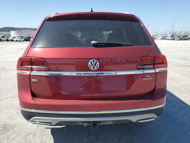 1V2MR2CA2KC575501 - 2019 VOLKSWAGEN ATLAS SEL Qırmızı foto 6