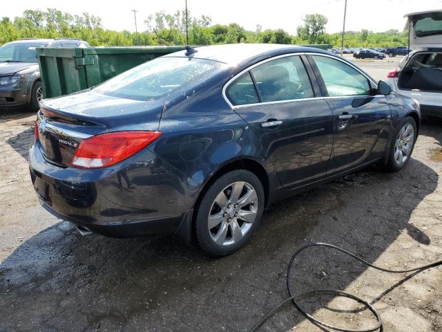 2G4GS5EV8D9156353 - 2013 BUICK REGAL PREMIUM BLUE photo 3