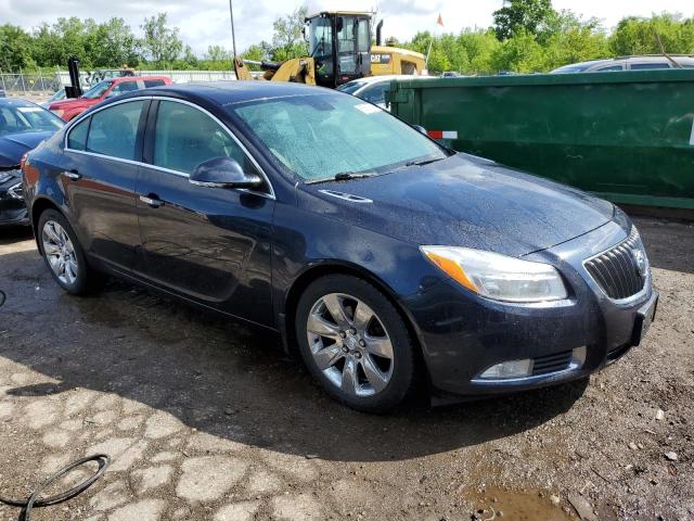 2G4GS5EV8D9156353 - 2013 BUICK REGAL PREMIUM BLUE photo 4