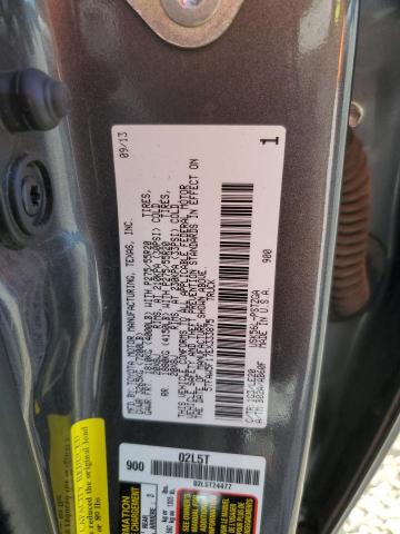 5TFAW5F17EX333875 - 2014 TOYOTA TUNDRA CREWMAX PLATINUM GRAY photo 12