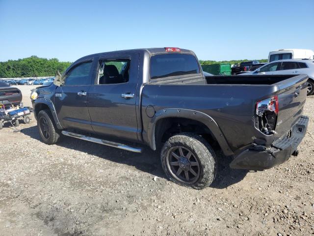 5TFAW5F17EX333875 - 2014 TOYOTA TUNDRA CREWMAX PLATINUM GRAY photo 2