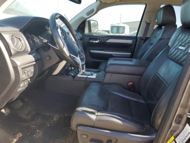 5TFAW5F17EX333875 - 2014 TOYOTA TUNDRA CREWMAX PLATINUM GRAY photo 7