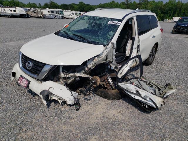 5N1DR2MN5KC634006 - 2019 NISSAN PATHFINDER S WHITE photo 1