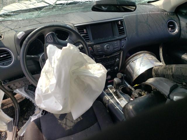 5N1DR2MN5KC634006 - 2019 NISSAN PATHFINDER S WHITE photo 8