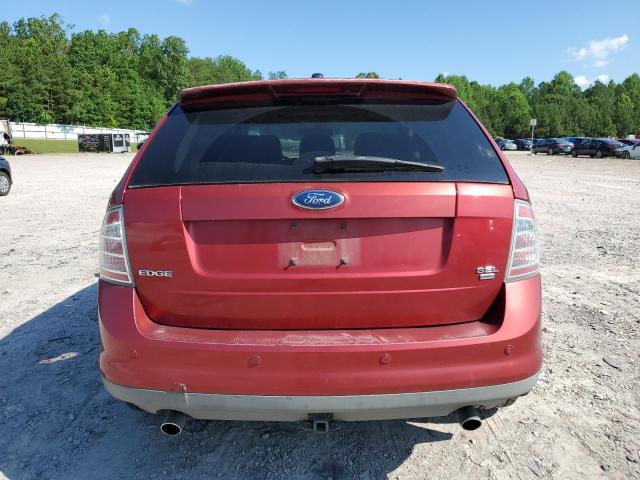 2FMDK49C67BB32667 - 2007 FORD EDGE SEL PLUS RED photo 6