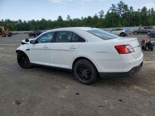 1FAHP2MKXFG146109 - 2015 FORD TAURUS POLICE INTERCEPTOR WHITE photo 2