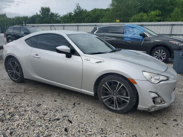 JF1ZNAA10D1700449 - 2013 TOYOTA SCION FR-S SILVER photo 4