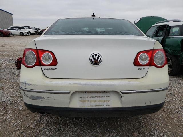 WVWJK73C29P042302 - 2009 VOLKSWAGEN PASSAT TURBO WHITE photo 6