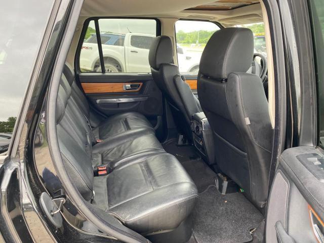 SALSF2D48BA267439 - 2011 LAND ROVER RANGE ROVE HSE BLACK photo 6