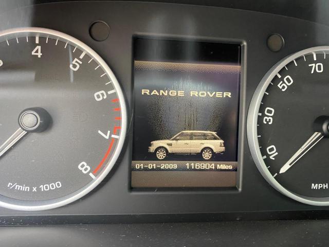 SALSF2D48BA267439 - 2011 LAND ROVER RANGE ROVE HSE BLACK photo 8