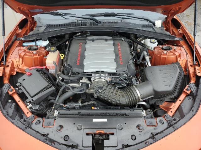 1G1FG1R78N0130278 - 2022 CHEVROLET CAMARO SS ORANGE photo 11