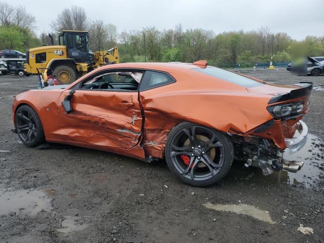 1G1FG1R78N0130278 - 2022 CHEVROLET CAMARO SS ORANGE photo 2