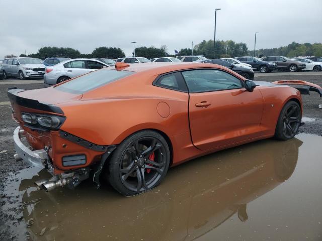 1G1FG1R78N0130278 - 2022 CHEVROLET CAMARO SS ORANGE photo 3
