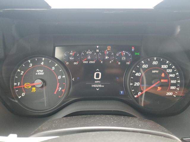 1G1FG1R78N0130278 - 2022 CHEVROLET CAMARO SS ORANGE photo 9