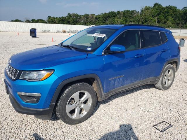 3C4NJCBB5JT233279 - 2018 JEEP COMPASS LATITUDE Көк фото 1