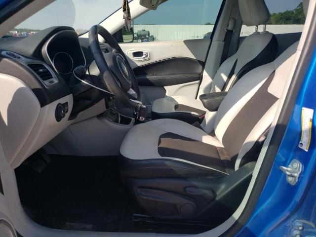 3C4NJCBB5JT233279 - 2018 JEEP COMPASS LATITUDE Көк фото 7