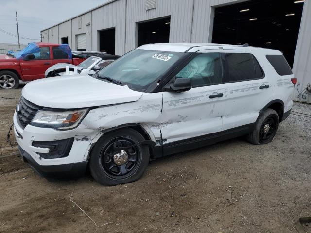 1FM5K8AR0JGB92312 - 2018 FORD EXPLORER POLICE INTERCEPTOR WHITE photo 1