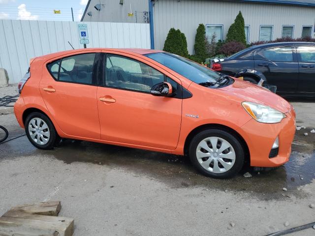 JTDKDTB37D1034510 - 2013 TOYOTA PRIUS C ORANGE photo 4