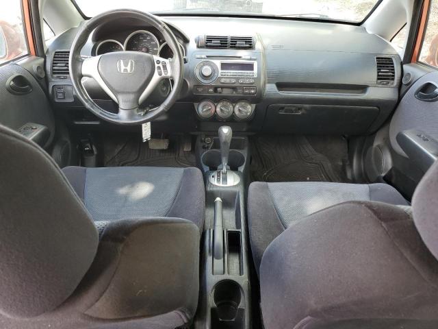 JHMGD38617S051498 - 2007 HONDA FIT S ნარინჯისფერი ფოტო 8