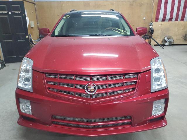 1GYEE437080142703 - 2008 CADILLAC SRX BURGUNDY photo 5