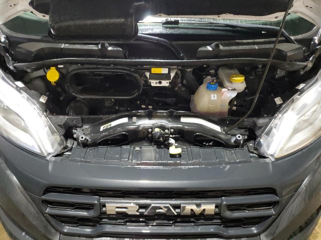 3C6LRVDG1PE577927 - 2023 RAM PROMASTER 2500 HIGH WHITE photo 12