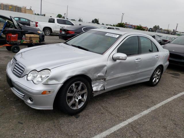 WDBRF54H67F880632 - 2007 MERCEDES-BENZ C 280 SILVER photo 1