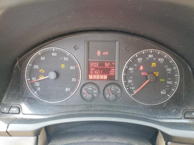 3VWEG71K17M196996 - 2007 VOLKSWAGEN JETTA WOLFSBURG 黑色 照片 9