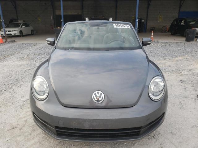 3VW5X7AT8DM831748 - 2013 VOLKSWAGEN BEETLE GRAY photo 5