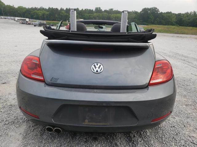 3VW5X7AT8DM831748 - 2013 VOLKSWAGEN BEETLE GRAY photo 6