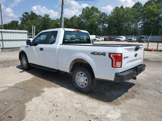 1FTFX1EF5GFB02670 - 2016 FORD F150 SUPER CAB WHITE photo 2