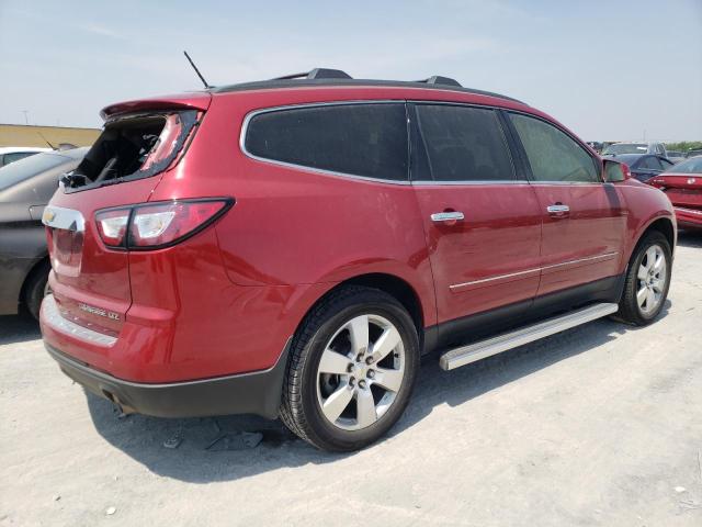 1GNKVJKD8EJ236940 - 2014 CHEVROLET TRAVERSE LTZ RED photo 3