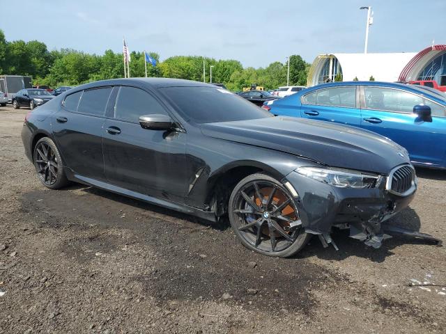 WBAGV8C09LBP48729 - 2020 BMW M850XI BLACK photo 4