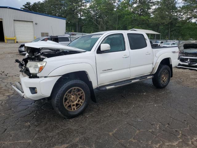 5TFJU4GN6FX075027 - 2015 TOYOTA TACOMA DOUBLE CAB PRERUNNER WHITE photo 1