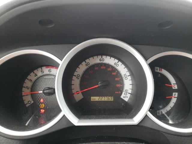 5TFJU4GN6FX075027 - 2015 TOYOTA TACOMA DOUBLE CAB PRERUNNER WHITE photo 9