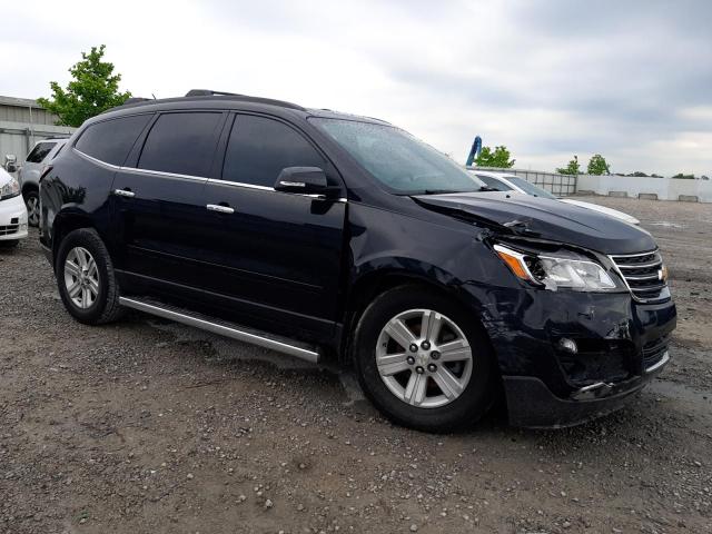 1GNKRGKD0EJ205933 - 2014 CHEVROLET TRAVERSE LT BLACK photo 4