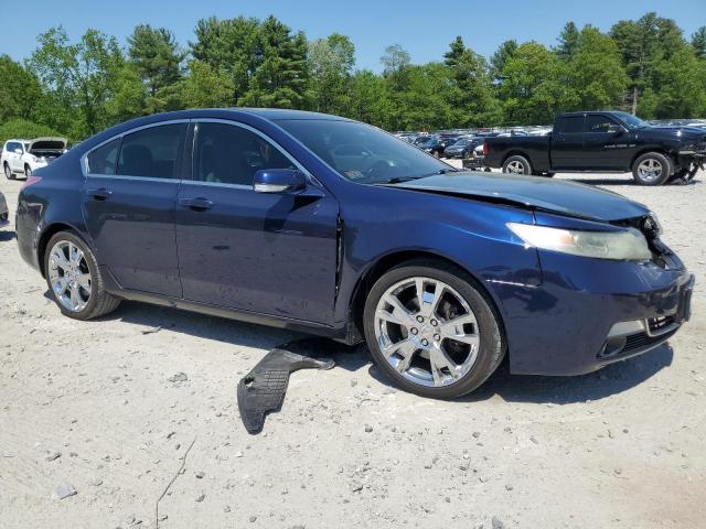 19UUA9F54DA004706 - 2013 ACURA TL TECH BLUE photo 4