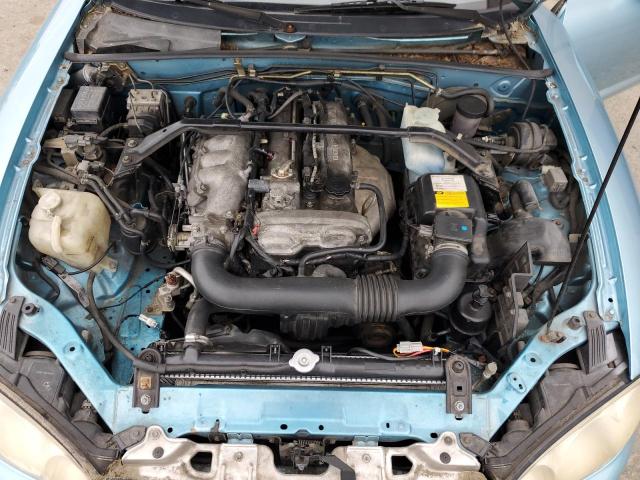 JM1NB353310211862 - 2001 MAZDA MX-5 MIATA BASE BLUE photo 11