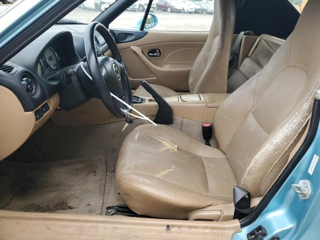 JM1NB353310211862 - 2001 MAZDA MX-5 MIATA BASE BLUE photo 7