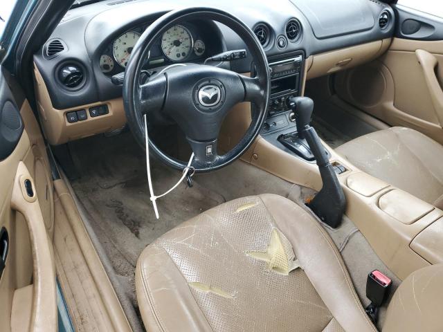 JM1NB353310211862 - 2001 MAZDA MX-5 MIATA BASE BLUE photo 8