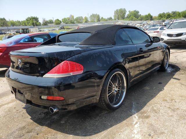 WBAEK73455B328241 - 2005 BMW 645 CI AUTOMATIC BLACK photo 3