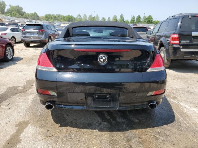 WBAEK73455B328241 - 2005 BMW 645 CI AUTOMATIC BLACK photo 6