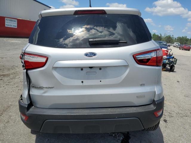 MAJ3P1TE0JC190359 - 2018 FORD ECOSPORT SE SILVER photo 6